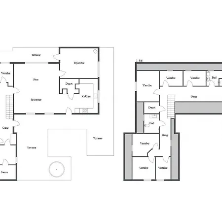 別荘 Holiday Home Saeby Sæby